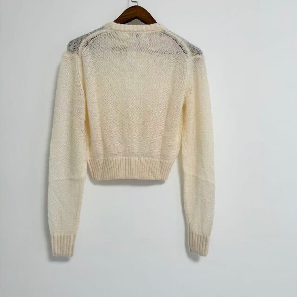 Chloé Logo alpaca and silk sweater - Picture 5 of 13